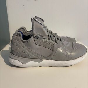 Grey Adidas Tubular Sneakers Size  9